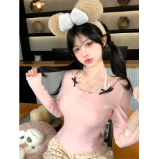 批发实拍实价 矫欲陷阱假两件拼接蕾丝花边打底衫灯芯绒<b class='q'>碎花</b>直筒裤