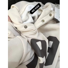 批发欧美高街加绒加厚数字印花连帽<b class='q'>卫衣</b>女秋冬季宽松慵懒风情侣外套潮