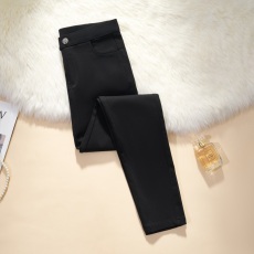 批发实拍大码胖2025秋季新款妹妹弹力显瘦<b class='q'>韩国</b>魔术裤打底牛仔小黑裤