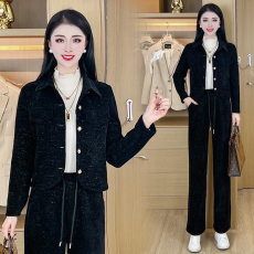 批发官图  高级感洋气休闲套装女<b class='q'>百搭</b>2026年秋季新款时尚<b class='q'>运动服</b>两件套