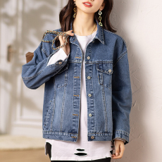 批发限价+12+小视频  2026春季韩版新款<b class='q'>牛仔</b>外套时尚百搭上衣女
