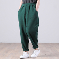 批发官图<b class='q'>裤</b><b class='q'>子女</b>2026新款女韩版宽松大码文艺小个子哈伦显瘦百搭休闲<b class='q'>裤</b>