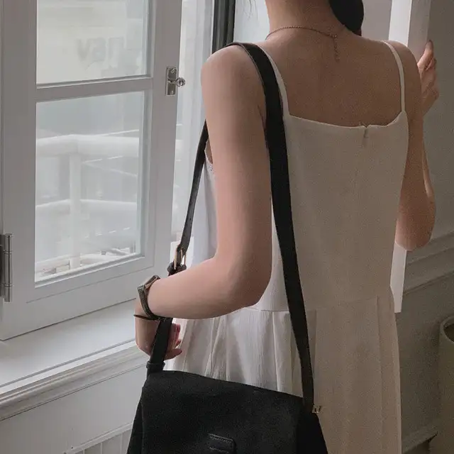 V라인 블라우스 원피스 여름 신상 상세 이미지 33