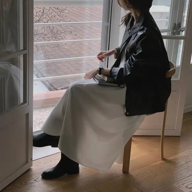 V라인 블라우스 원피스 여름 신상 상세 이미지 40