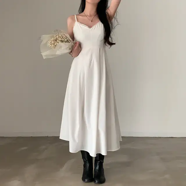 V라인 블라우스 원피스 여름 신상 상세 이미지 47