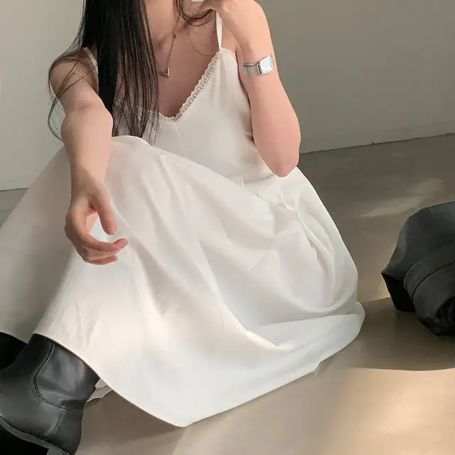 V라인 블라우스 원피스 여름 신상 상세 이미지 57