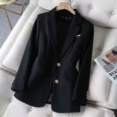 批发羊毛夹棉西装外套女<b class='q'>秋</b>冬季2026新款小个子气质休闲加厚毛呢小西服