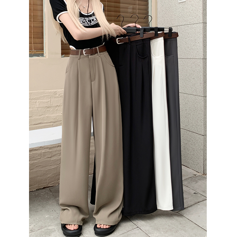 Real shot!  !  2024 New Loose Drape Casual Pants Slim Suit Pants Women