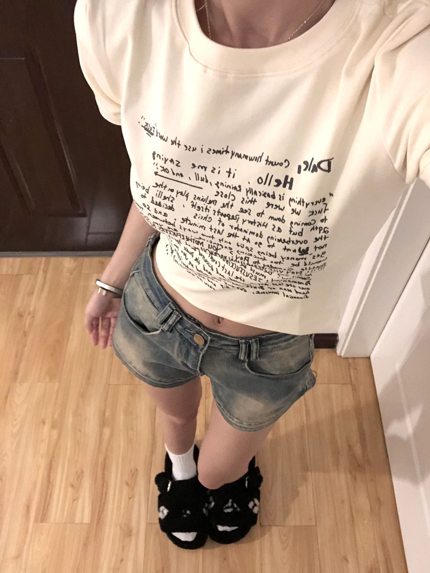 美式y2k復古正肩短袖t恤女夏季純棉修身顯瘦甜酷辣妹露臍短款上衣