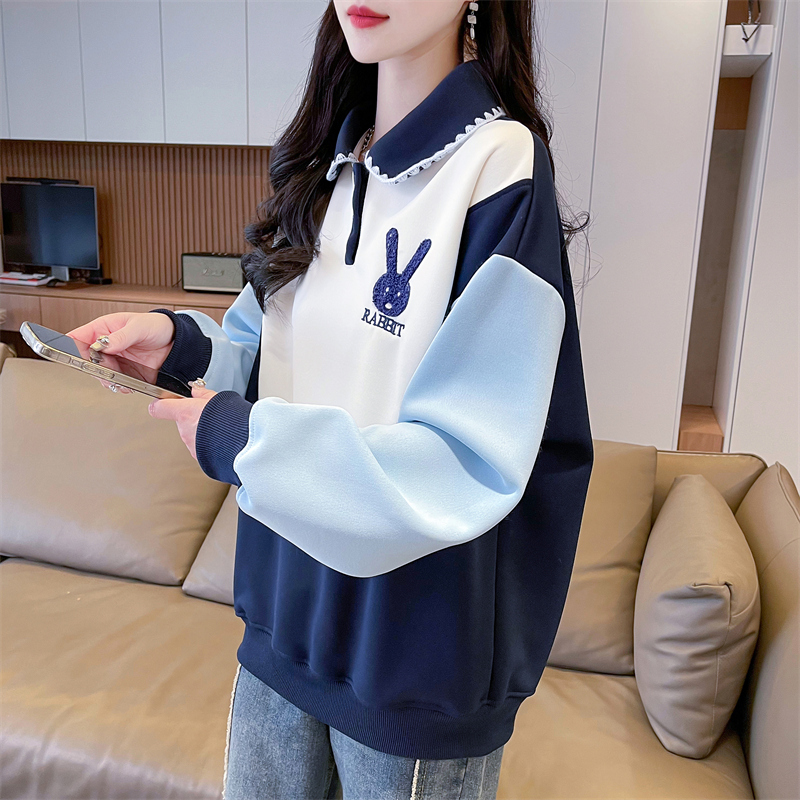 실사 패키지 칼라 기사 후아 면 복합 우유 실크 320 그램 야구 유니폼 다용도 맨위 후드티 여성