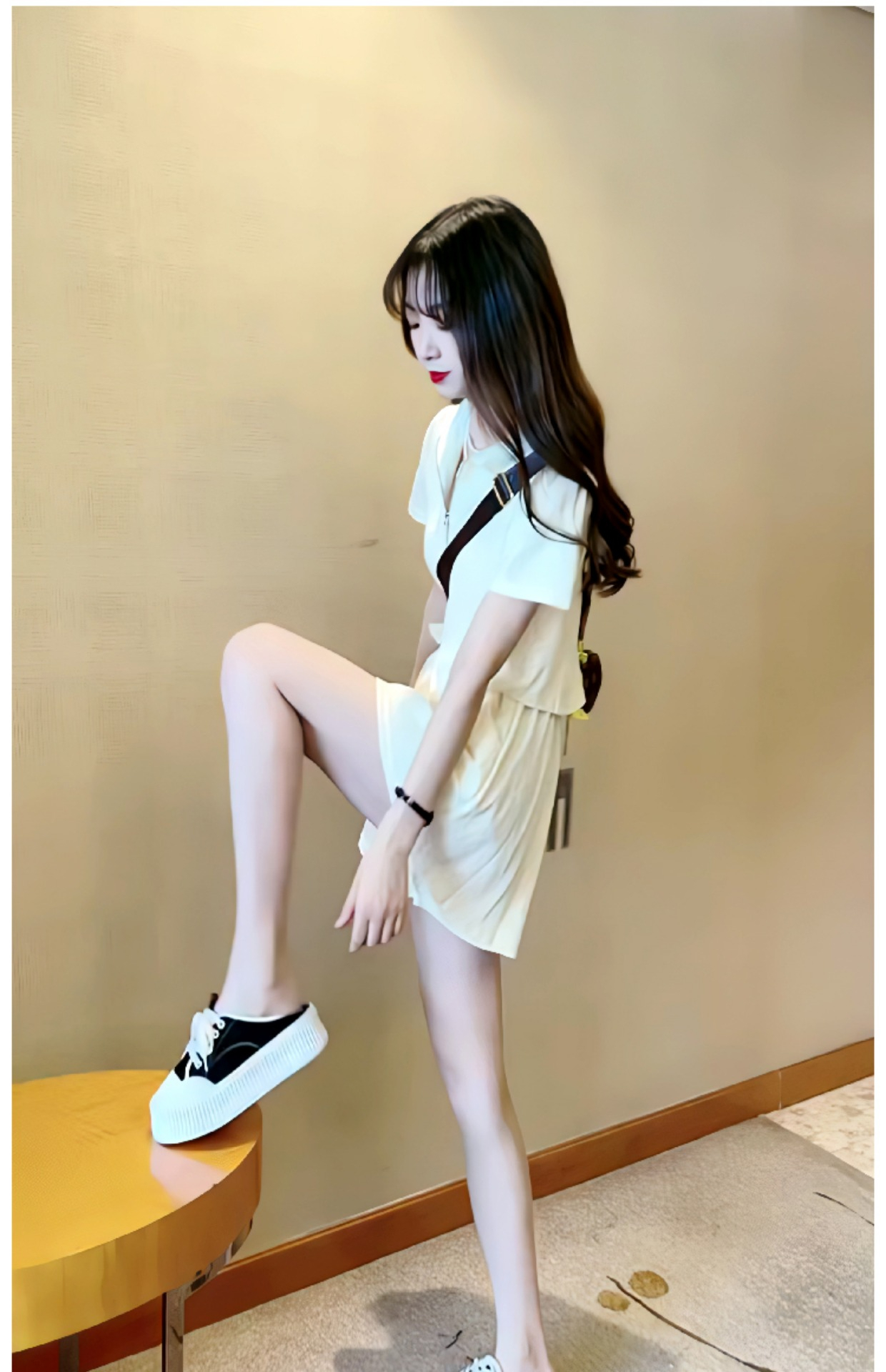 2024 Summer Internet Celebrity Suit This Summer’s Popular Fashion Suit Short Salt Style Light Mature Two-piece Suit