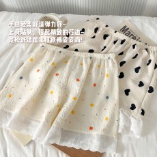 批发甜美蕾丝2024春夏季薄款短裤安全裤防走光<b class='q'>打底裤</b>不卷边可外穿