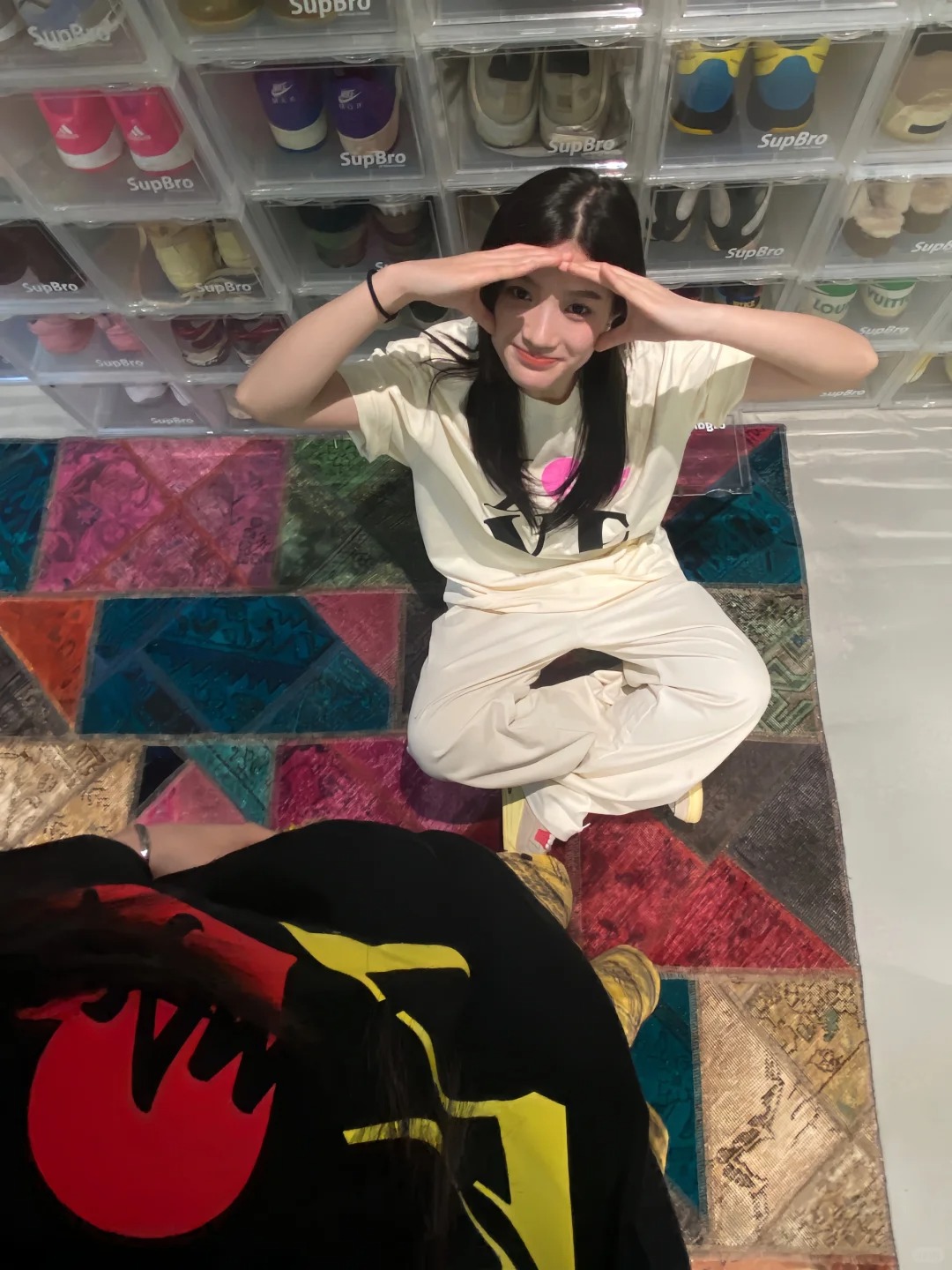 情侶裝白色短袖t恤女2024新款寬鬆純棉初中生美式高街小個子上衣