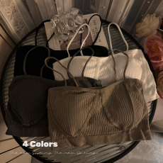 批发实拍实价<b class='q'>春</b>夏韩版学生裹胸吊带背心女抹胸防走光打底无钢圈内衣