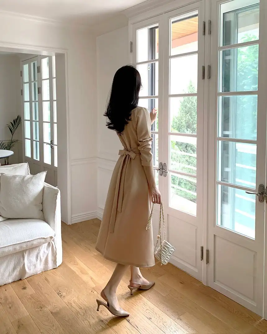 프리미엄 페이스 블라우스 원피스 상세 이미지 20