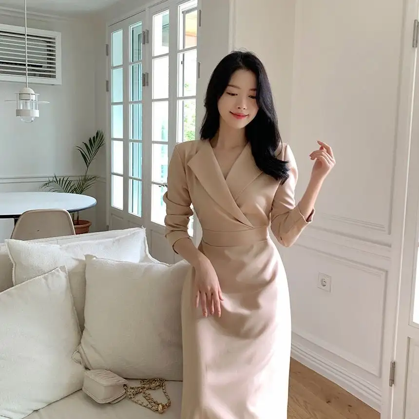 프리미엄 페이스 블라우스 원피스 상세 이미지 21