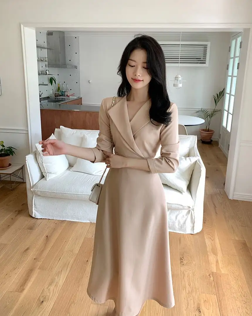 프리미엄 페이스 블라우스 원피스 상세 이미지 23