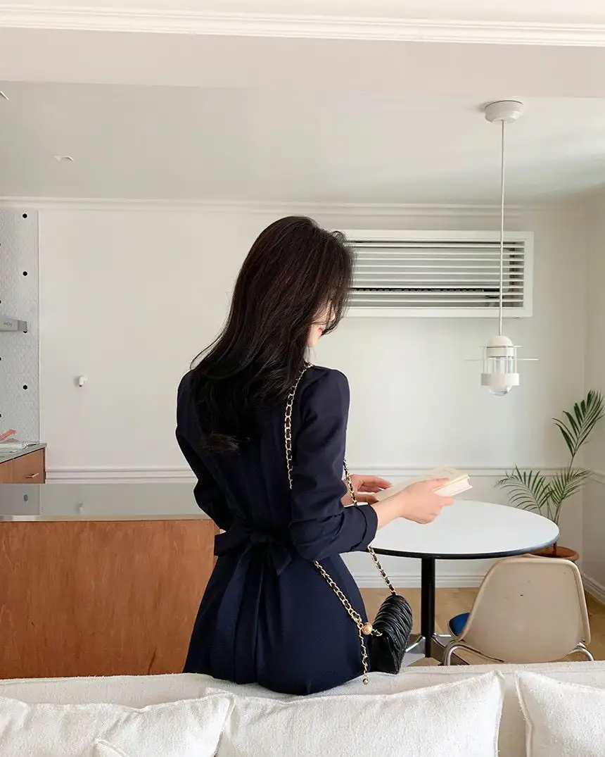 프리미엄 페이스 블라우스 원피스 상세 이미지 32