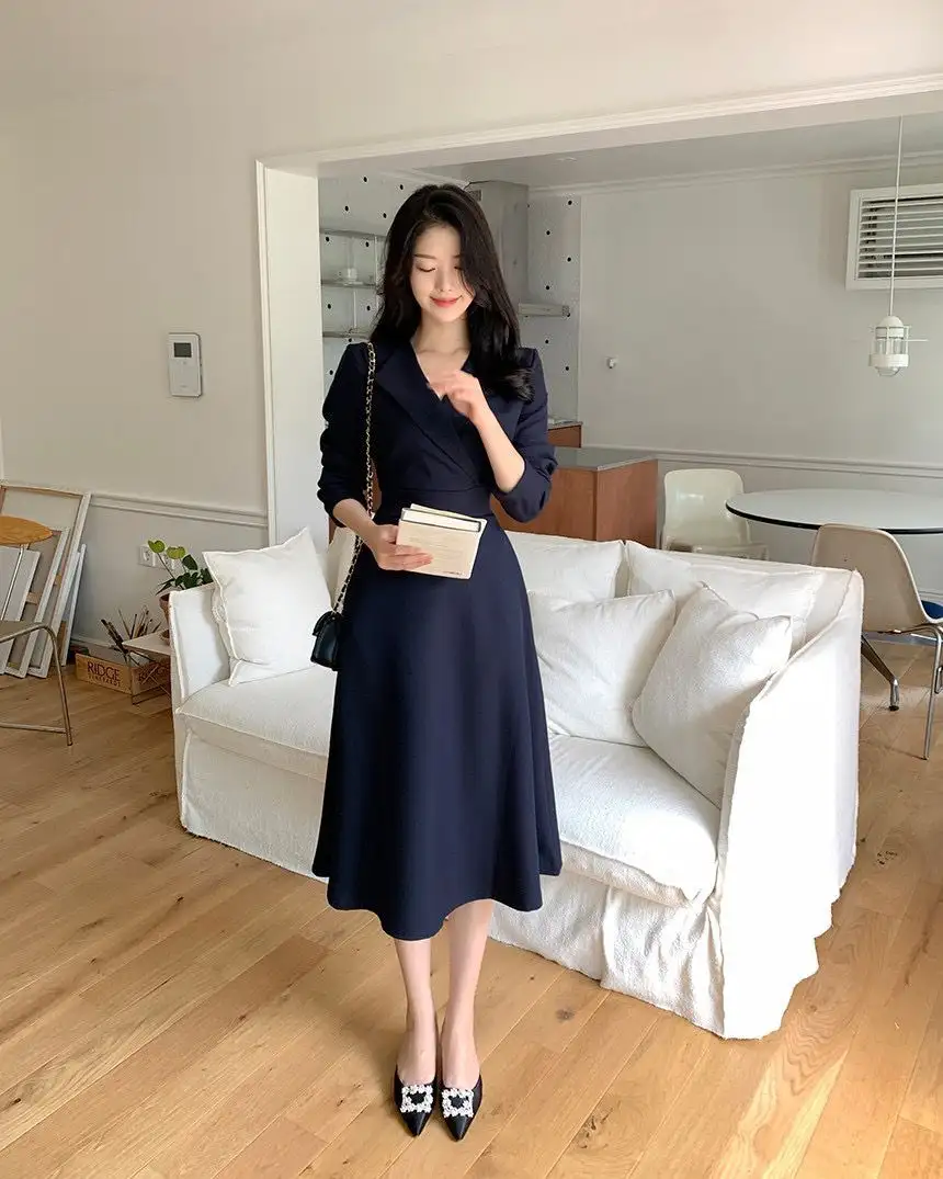프리미엄 페이스 블라우스 원피스 상세 이미지 36