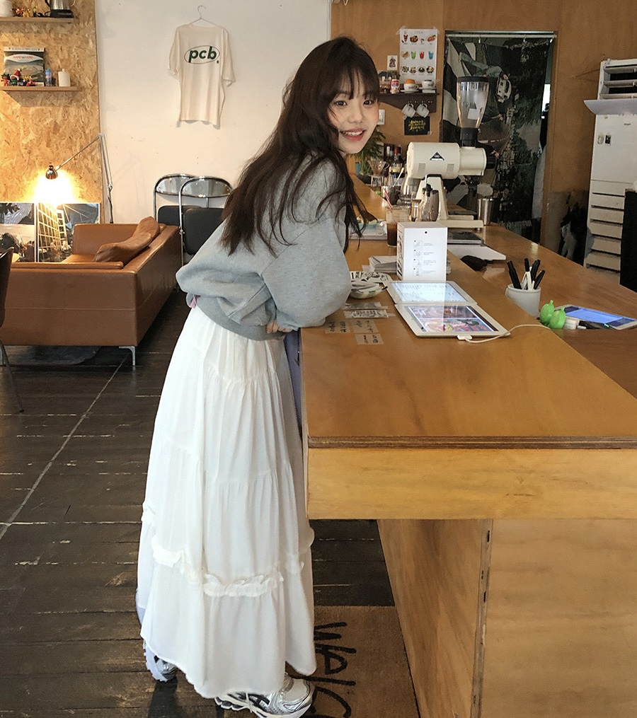 있음 선적 chic 다용도 작은 대중 패션 반신 스커트