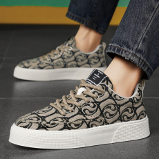 批发2024夏季新款板鞋休闲鞋帆布鞋透气学生<b class='q'>韩版</b>男鞋货号