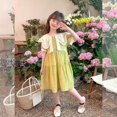 批发女童公主裙夏装2026新款洋气时髦女孩网红透气薄款连衣裙<b class='q'>儿童</b><b class='q'>裙子</b>