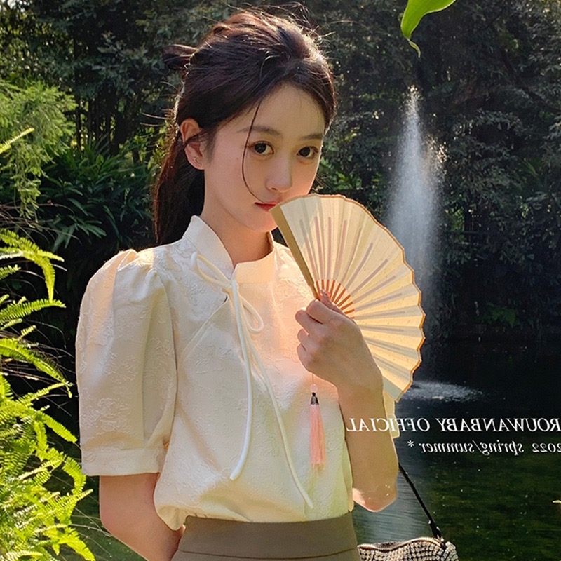 小個子夏裝成套搭配新中式國風女裝法式風情小香風半身裙套裝夏款