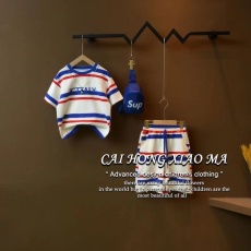 批发原版质量套装夏季<b class='q'>儿童</b>装短<b class='q'>裤</b>两件套速干篮球服夏装中大童薄款衣服