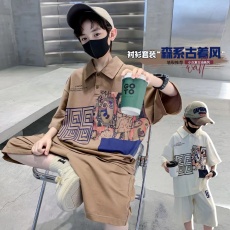 批发原版质量套装夏季儿童装短裤两件套速干篮球服夏装中大童薄款<b class='q'>衣服</b>
