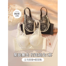 批发小胸聚拢A变C内衣女性感蕾丝文胸罩