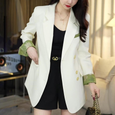批发官图  新中式西装外套女2026春<b class='q'>秋</b>新款气质百搭宽松盘扣国风小西服