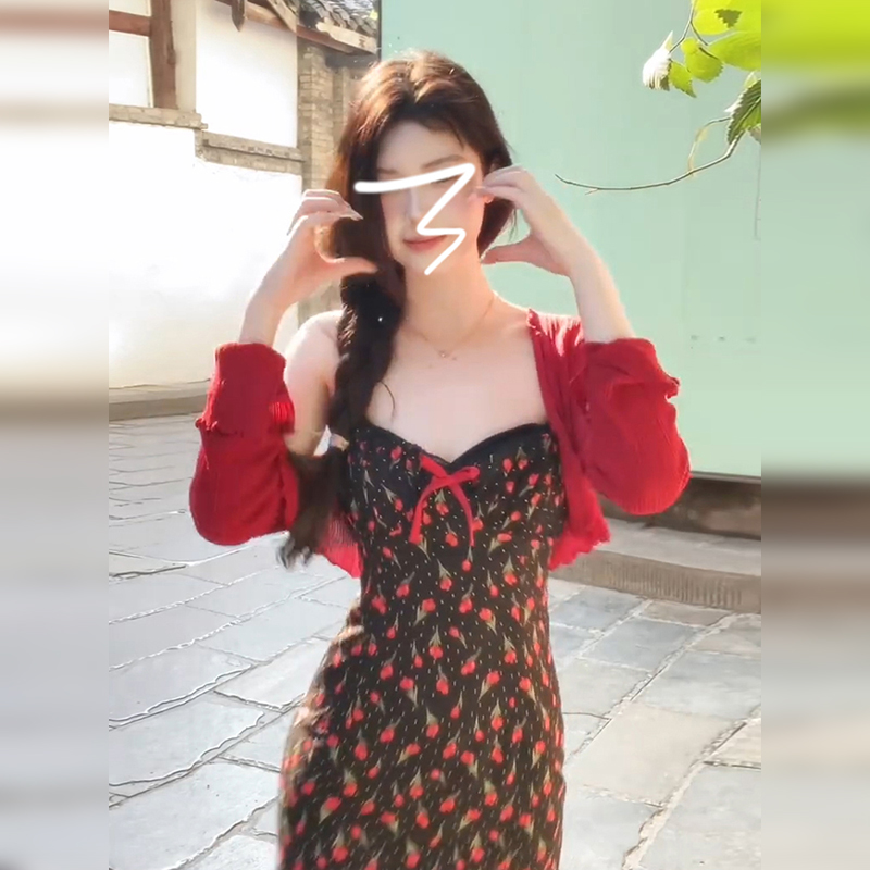 Pure lust hot girl early spring 2024 new outer blouse