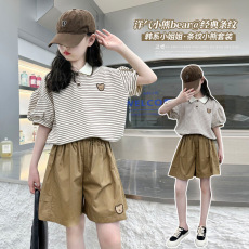 批发原版质量<b class='q'>女</b><b class='q'>童</b><b class='q'>连衣裙</b>夏装儿童裙2026新款韩版洋气女大童夏季裙子潮