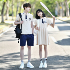 批发大量 实拍情侣装T恤演出服毕业服学院风学生班服套装<b class='q'>运动服</b>