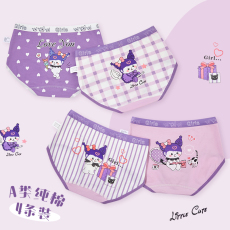 批发<b class='q'>女童</b><b class='q'>内裤</b><b class='q'>纯棉</b>爆款价优全店A类全精梳棉无荧光不掉色不起球三角裤