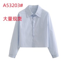 批发品牌折扣女装纯棉<b class='q'>衬衫</b>女士新款韩版宽松休闲小个子短款JK<b class='q'>衬衣</b>上衣