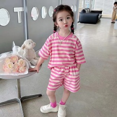 批发原版质量女童连衣裙夏装儿童裙2025新款韩版洋气女大童夏季裙子潮