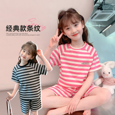 批发原版质量女童连衣裙夏装儿童裙2025新款韩版洋气女大童夏季裙子潮