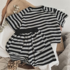 批发原版质量女童连衣裙夏装儿童裙2025新款韩版洋气女大童夏季裙子潮