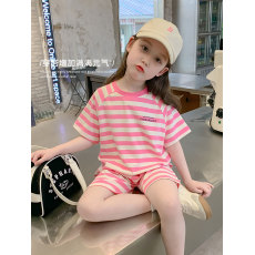 批发原版质量女童连衣裙夏装儿童裙2025新款韩版洋气女大童夏季裙子潮