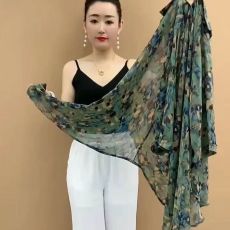 批发2025新款中年妈妈防晒衣岁洋气薄款宽松<b class='q'>大码</b>高档女士复古印花夏装