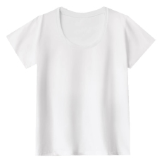 批发40支94棉精梳棉直播品质短袖显瘦t恤女夏纯色基础款U领打底小衫衣