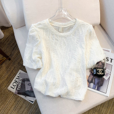 批发实拍 大货 2026夏季新款设计感法式<b class='q'>衬衣</b>雪纺衫气质<b class='q'>短袖</b>T恤上衣<b class='q'>女</b>