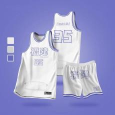 批发实拍 现货 美式数码印全身定制篮球服套装球衣比赛运动队服订制