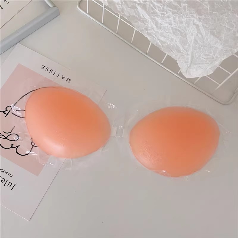 Actual price~Silicone invisible bra push-up wedding dress thickened ABCD cup breast stickers for women