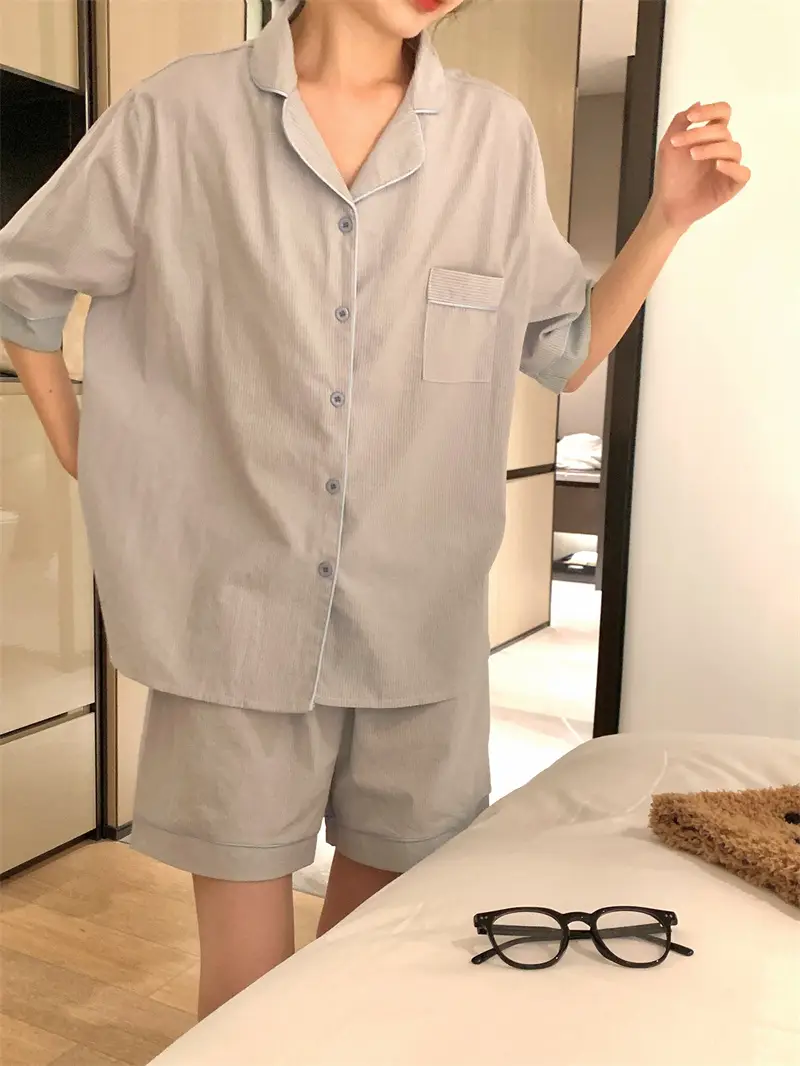 소프트한 소재의 데일리 홈웨어 세트 상세 이미지 3