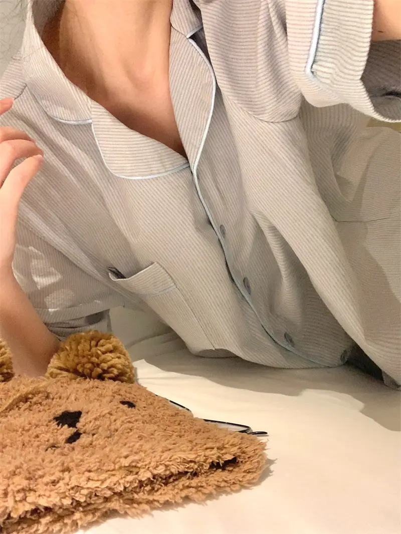 소프트한 소재의 데일리 홈웨어 세트 상세 이미지 8