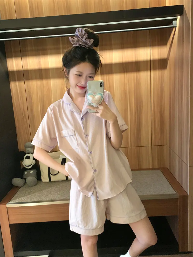 소프트한 소재의 데일리 홈웨어 세트 상세 이미지 16