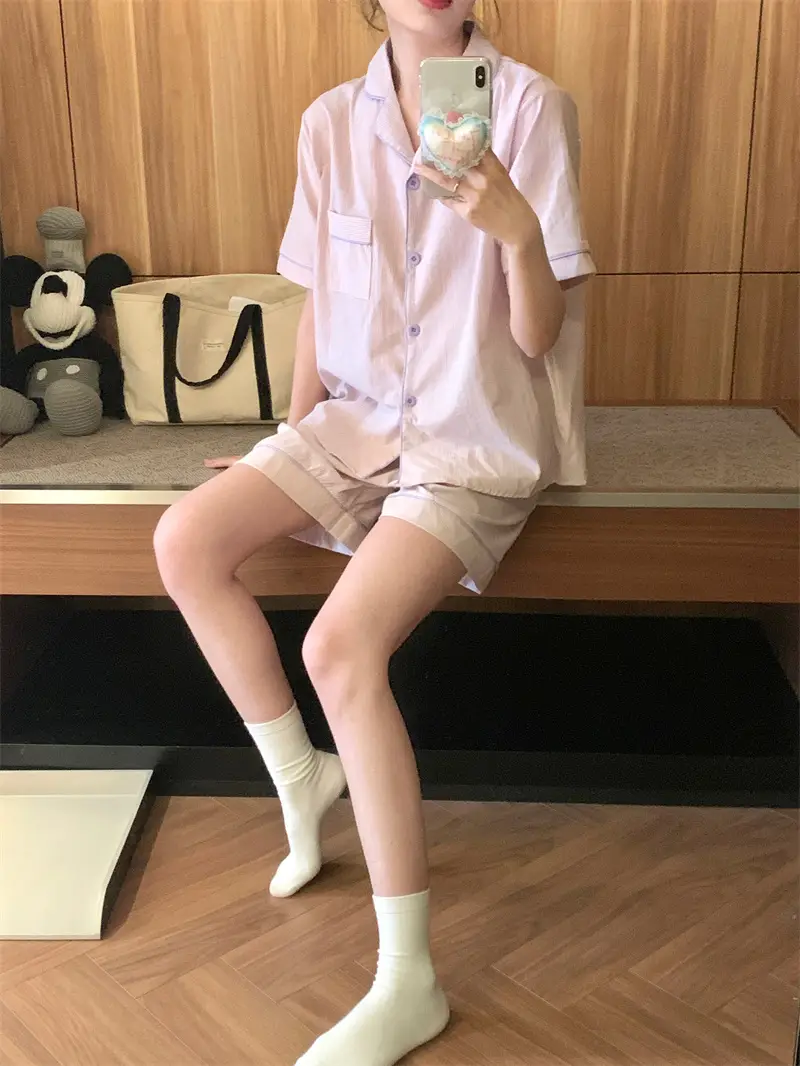 소프트한 소재의 데일리 홈웨어 세트 상세 이미지 19