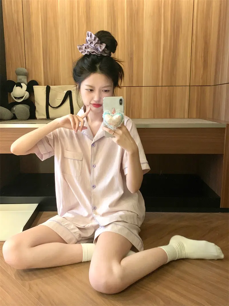 소프트한 소재의 데일리 홈웨어 세트 상세 이미지 20
